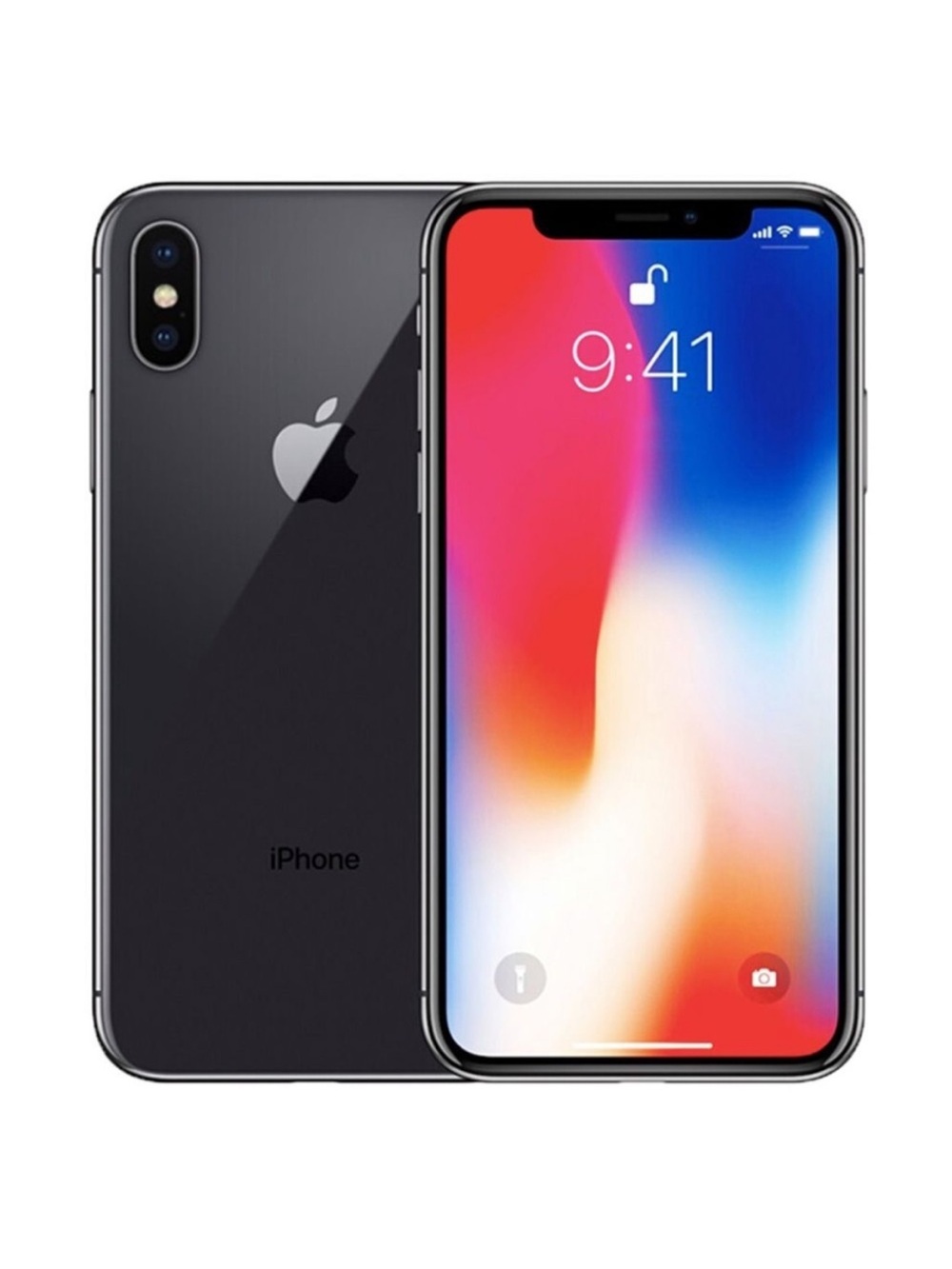 Apple iPhone X 64 GB Unlocked - (Any Carrier) Excellent Condition in sleek black